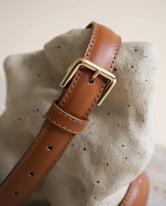 Flattered, Barbara Leather Belt Cognac