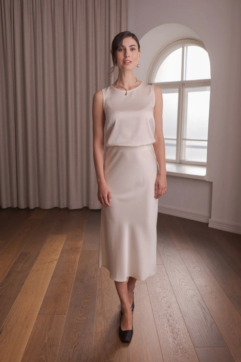Original Story, Sleeveless Satin Top