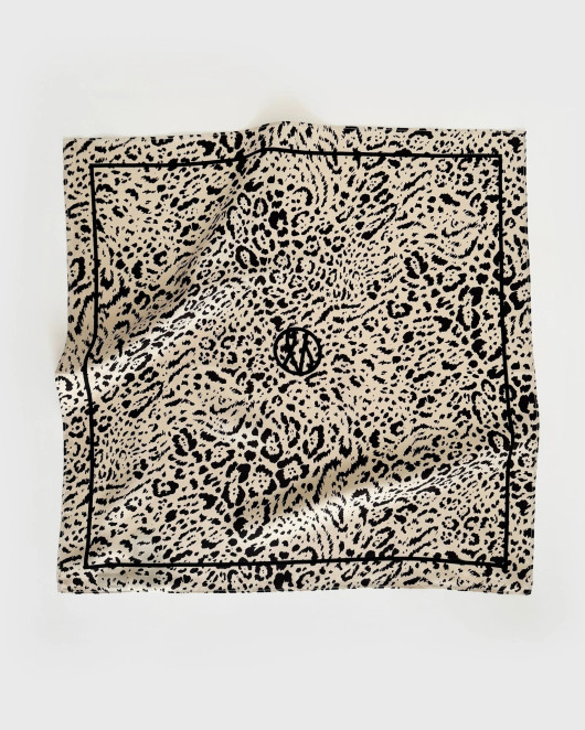 Le Scarf, SAND & BLACK | 50 CM