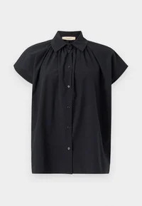 Weekend Max Mara, Vallo Loose-fitting Cotton Shirt, Black