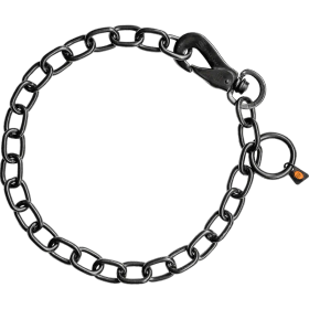 Ketjupanta keskilenkki SPRENGER-koukulla - RST Musta 4 mm