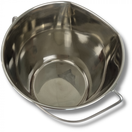  Metallinen sanko litteällä takaseinällä