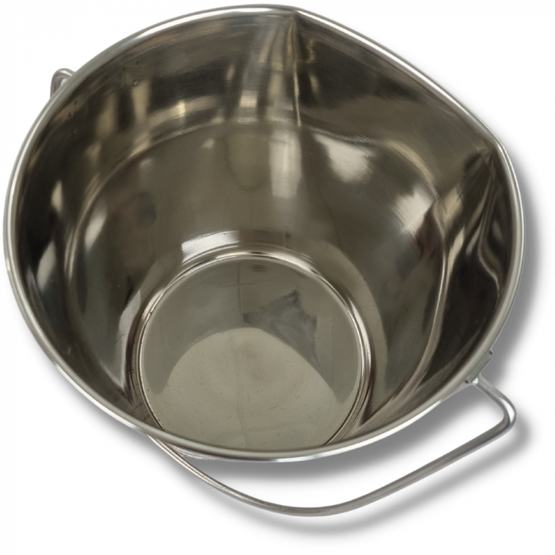  Metallinen sanko litteällä takaseinällä