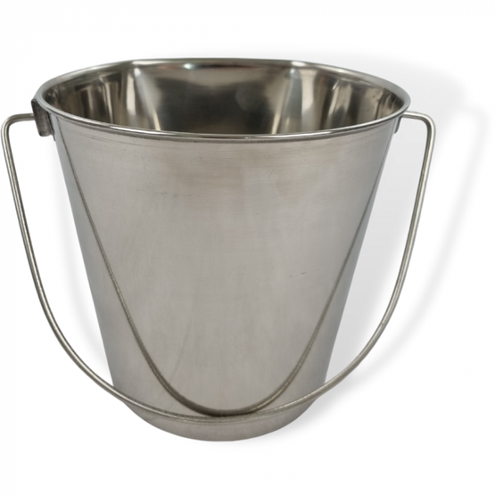  Metallinen sanko litteällä takaseinällä