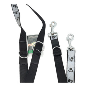 Heijastava talutin tassuilla 25 mm x 200 cm