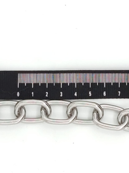 Ketjupanta pikkulenkki SPRENGER-koukulla RST teräs, 4,0 mm