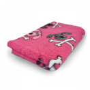 Karva-alusta koiralle - Crossbones Fuksia 
