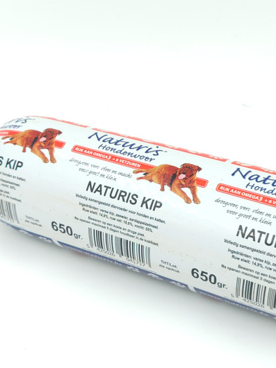 Koiran treenimakkara Naturis Kana 650 g