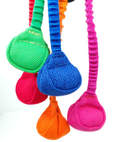Nylcot pallo Bungee -kahvalla 8 cm