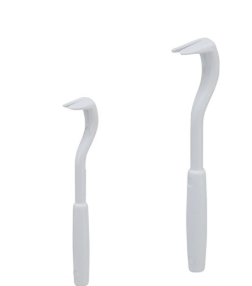 Punkkien poistaja, 6/4,5 cm, 2 kpl, valkoinen