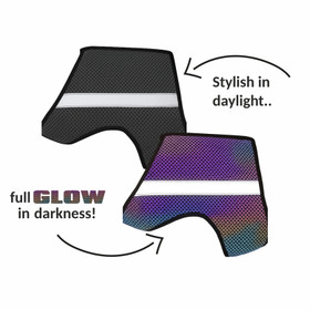 GLOW heijastinliivi koiralle - monivärinen