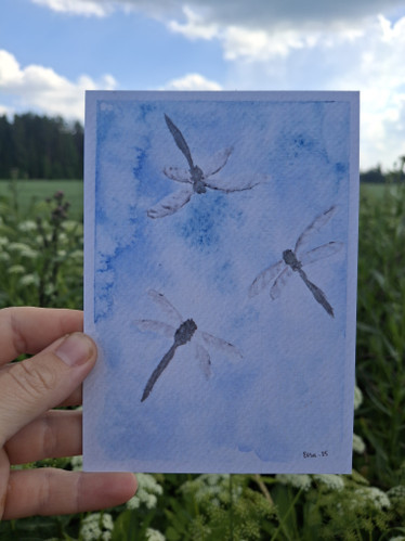 Kesäkorennot -postikortti