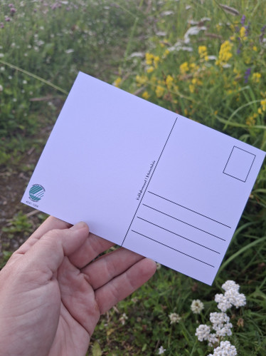 Kukkakorento -postikortti