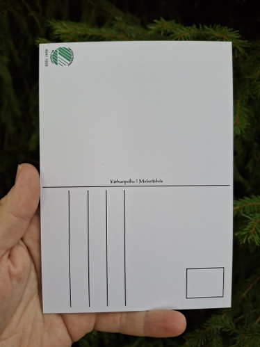 Karhunpolku -postikortti