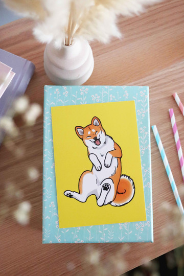 Akita -postikortti