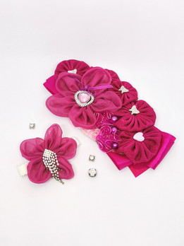 Masuste-juhlavyö - Roosa