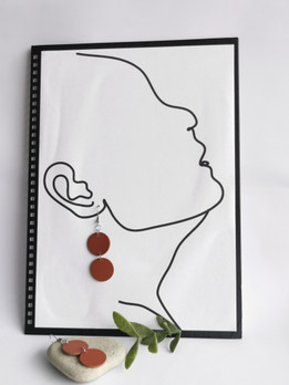 Elina-korvakorut, konjakki 2 palloa