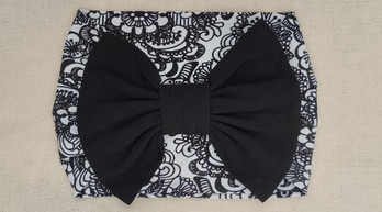 Rusettipanta, Mustavalkoinen