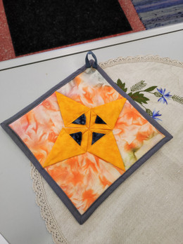 Patalappu, kelta-oranssi-harmaa