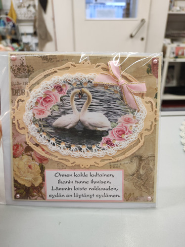 Käsintehty kortti, Hääparille