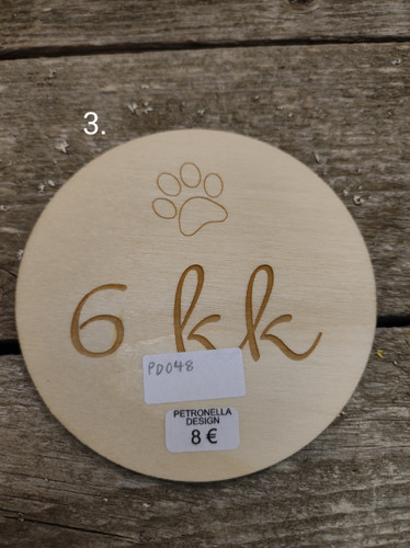 Lemmikki-virstanpylväskortti eri vaihtoehtoja