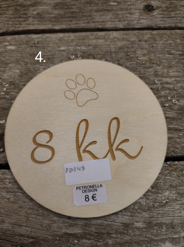 Lemmikki-virstanpylväskortti eri vaihtoehtoja