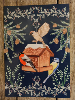 A5 kortti, Talvilintuset