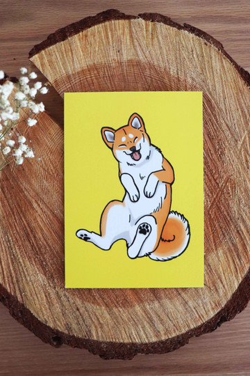 Akita -postikortti
