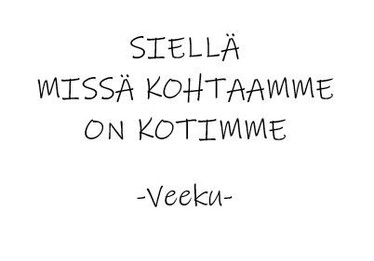 Taidekortti, Kohtaamme