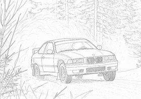 F-ryhmän ralliautot -värityskirja