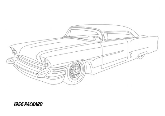 Kustom Cars -värityskirja