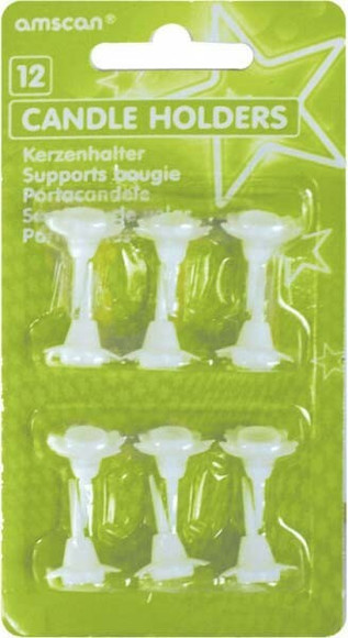 Kakkukynttilän pidikkeet