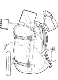 Burton Dayhiker 22L (Fad yellow)