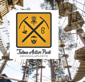 4 x Seikkailupuiston lahjakortti