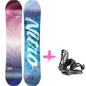 Nitro Spirit Kids 116-126cm Lumilautapaketti