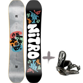 Nitro Ripper Youth 132-137cm Lumilautapaketti