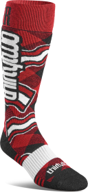 Thirtytwo Signature Merino Sock (red/black)