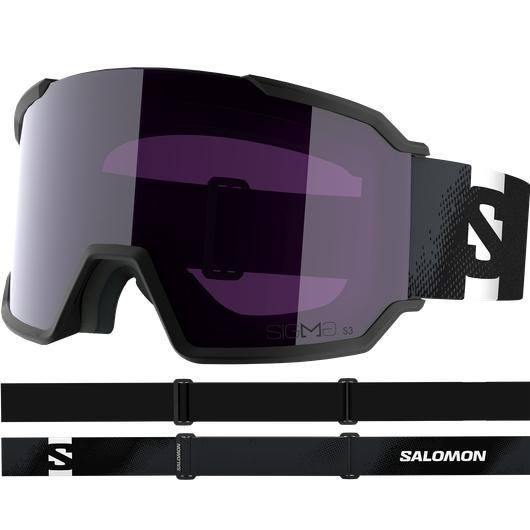 Salomon S/View 3 Sigma (Black/Sigma sky blue S3) *