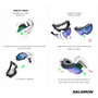 Salomon Sentry Prime (White, Sigma g.metal S3 + Sigma l.blue S1)