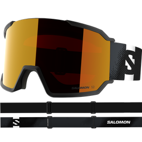 Salomon S/View 3 (Black/ML Mid red S2) *
