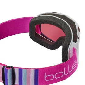 Bolle Rocket White Matte & Pink (vermillon S2)