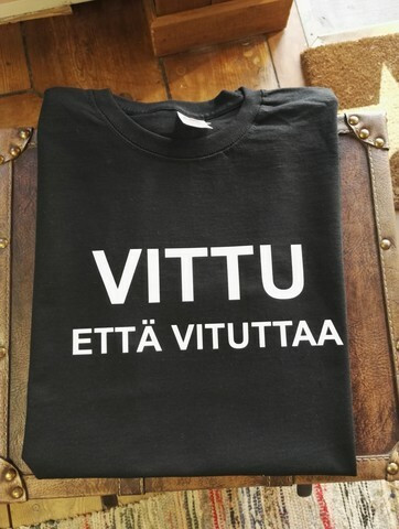 VITTU ETTÄ VITUTTAA-paita