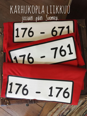 Karhukopla paidat, aikuisten koot XS-6XL