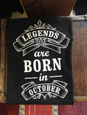 Legends are born in ...valitse kuukausi