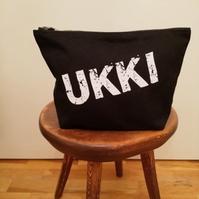 Tarvikepussi  ISKÄLLE, UKILLE, ISILLE... tilavuus 3 litraa