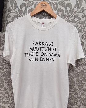 Pakkaus on muuttunut, tuote sama kuin ennen