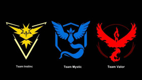 Pokemon Go Team lippikset