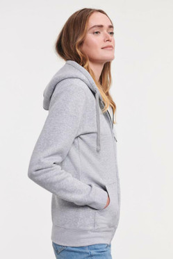 Naisten hupullinen vetoketjuhuppari