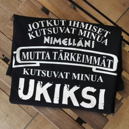 Jotkut ihmiset kutsuvat minua nimelläni mutta...