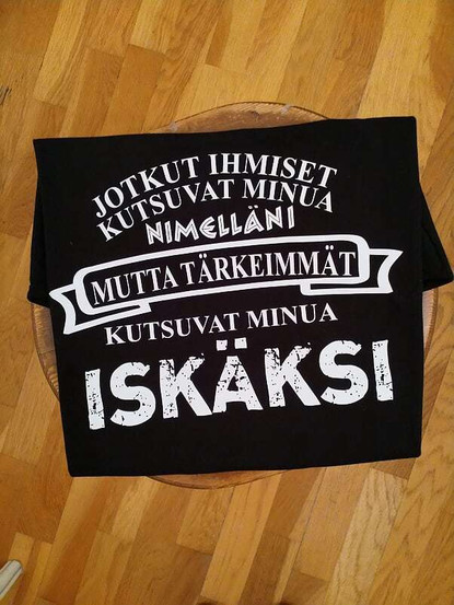 Jotkut ihmiset kutsuvat minua nimelläni mutta...